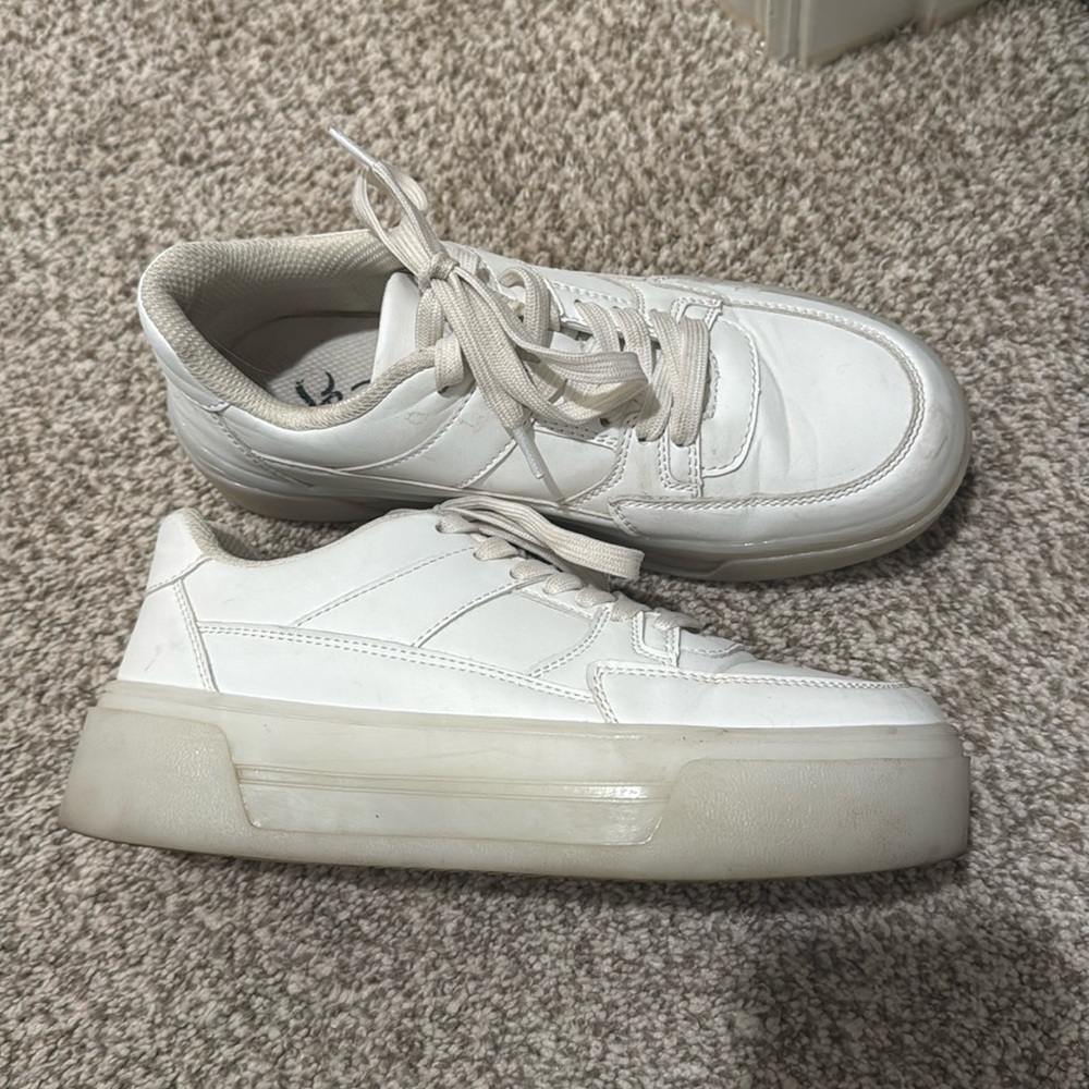 White casual shoes